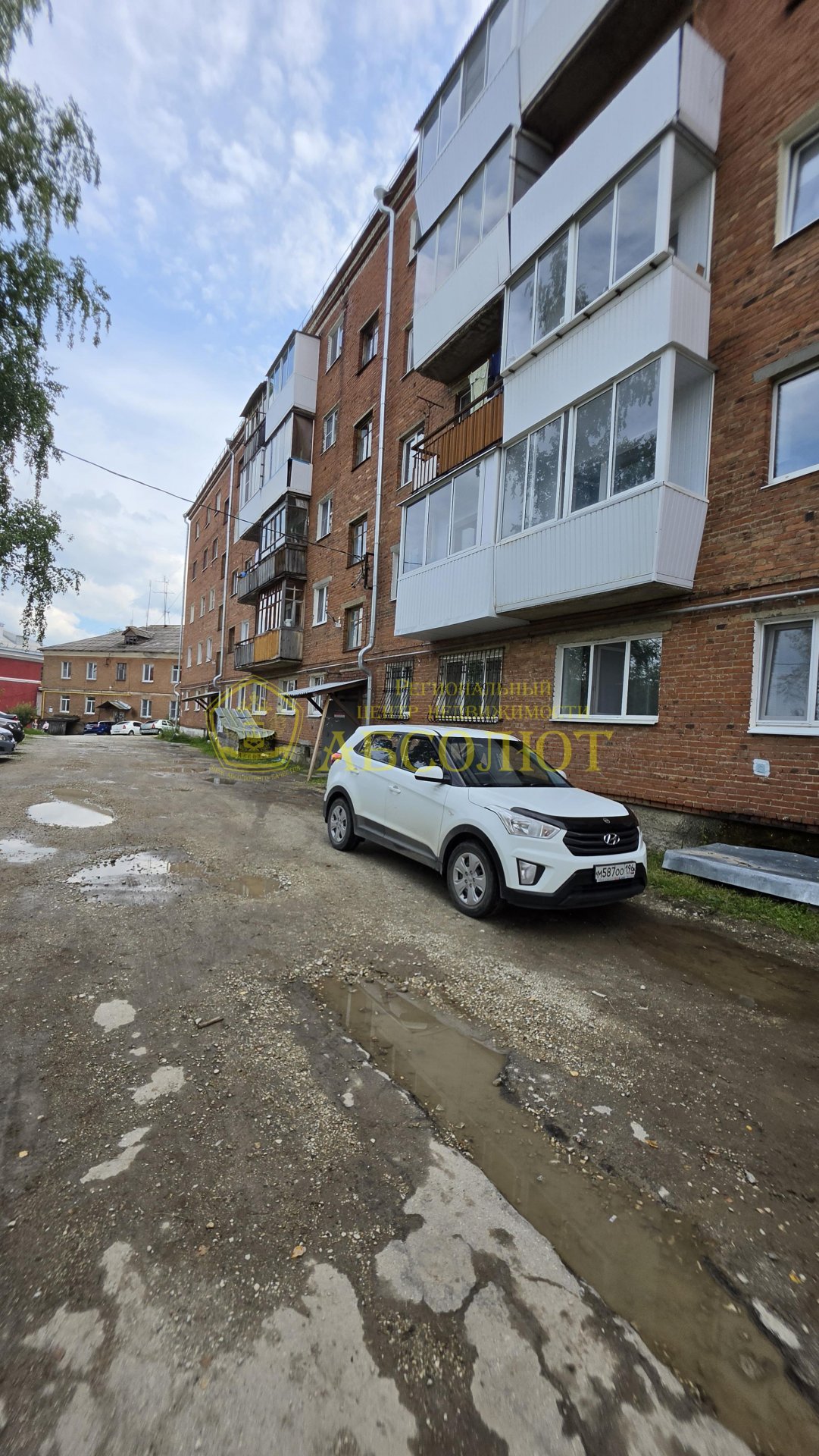 2-к квартира, 2/5 эт., 40 м²
